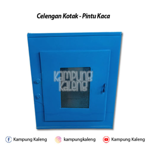 Celengan Kotak - Kampung Kaleng