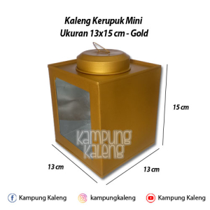 Kaleng Kerupuk Mini - Kampung Kaleng