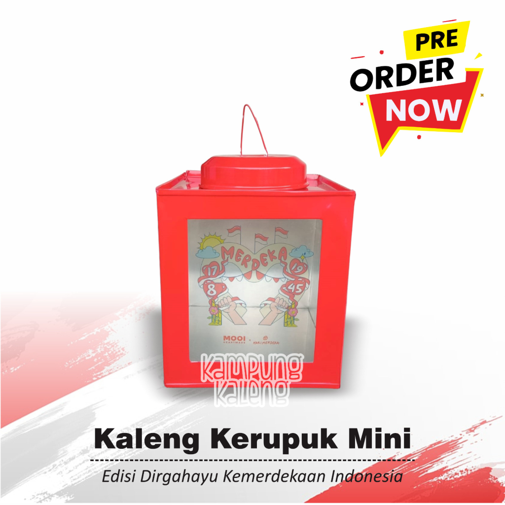 Kaleng Kerupuk Mini - Kampung Kaleng