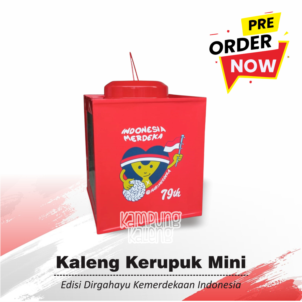 Kaleng Kerupuk Mini - Kampung Kaleng