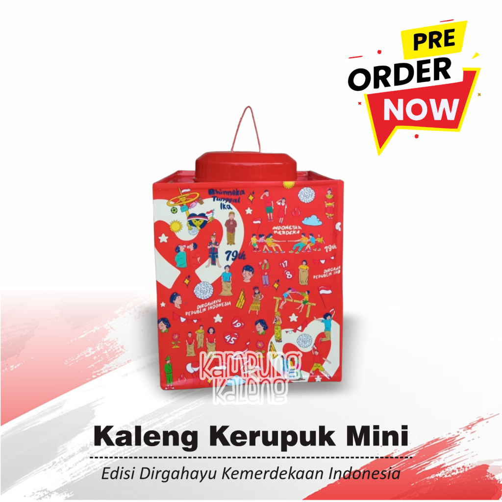 Kaleng Kerupuk Mini - Kampung Kaleng
