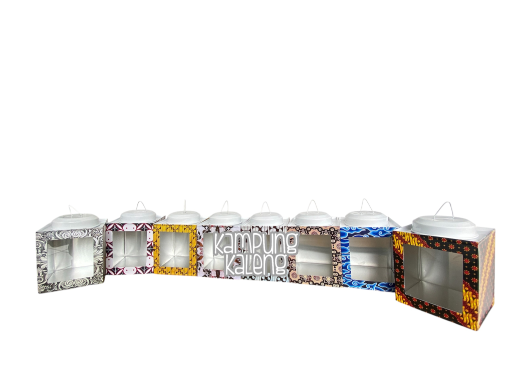 kaleng kerupuk mini motif batik