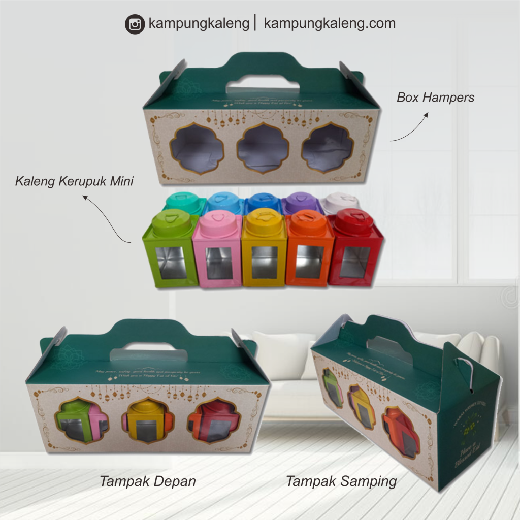Hampers Kaleng Kerupuk - Kampung Kaleng