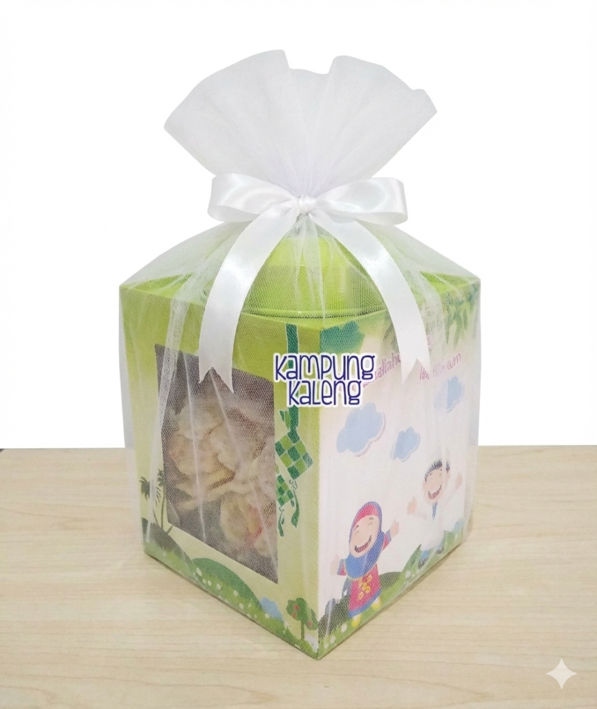 hampers dengan kain tile