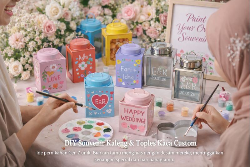 ide konsep pernikahan - painting