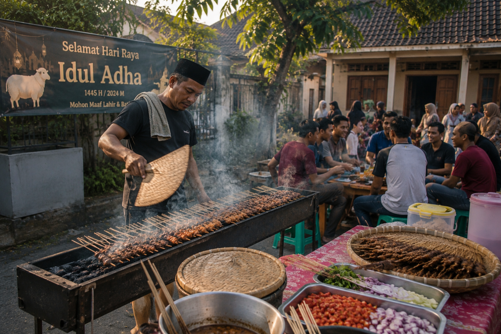Apakah Tukang Sate Tetap Jualan Saat Idul Adha?
