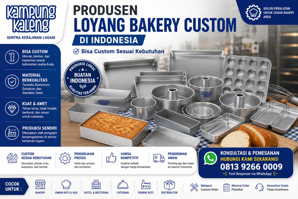 Produsen Loyang bakery Custom