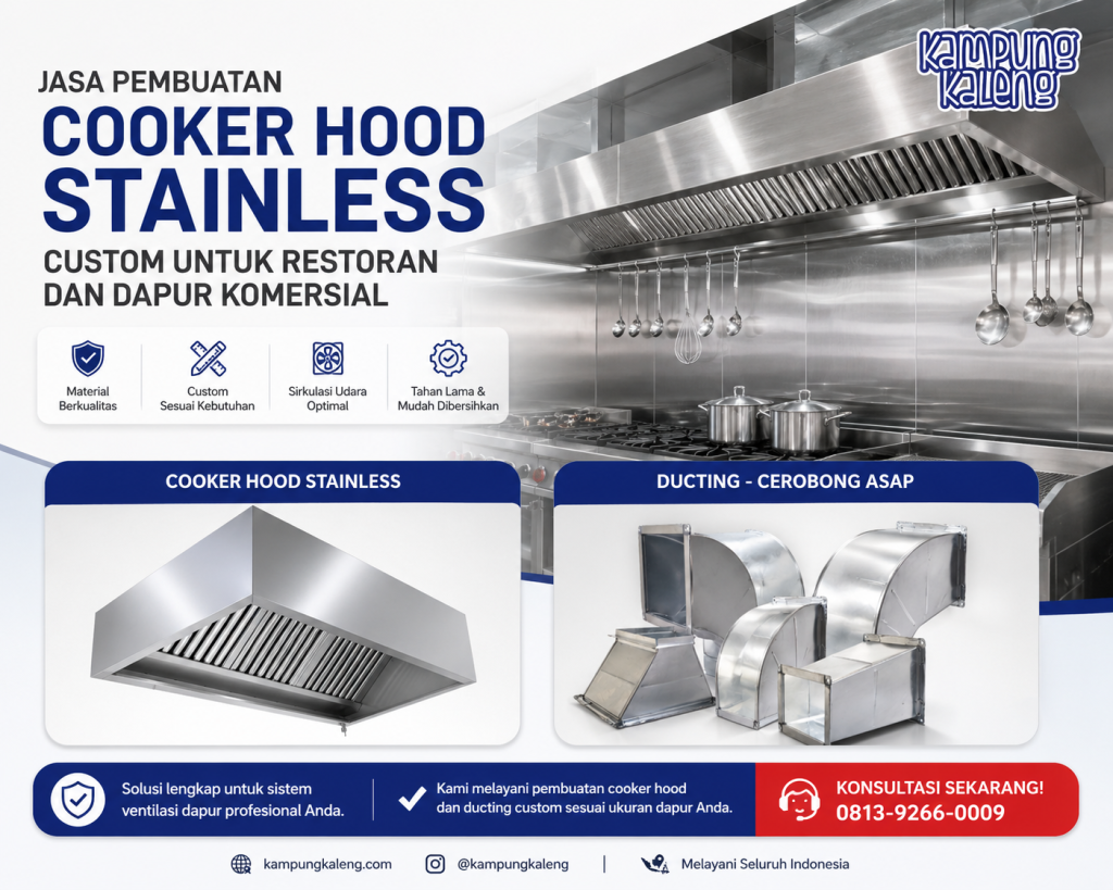 Jasa Pembuatan Cooker Hood