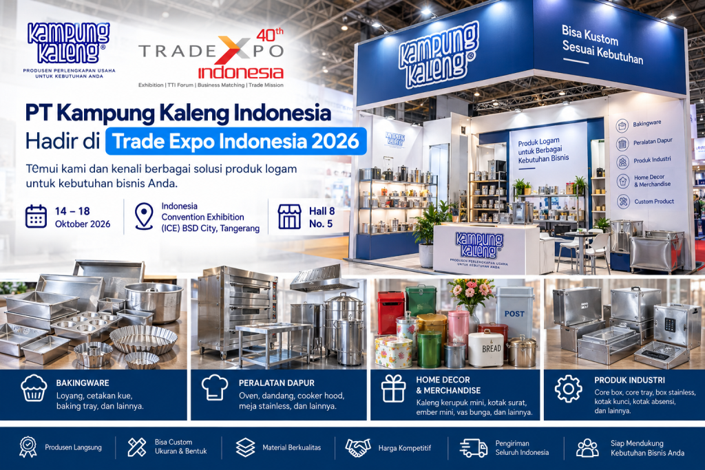 Kampung Kaleng goes to Trade Expo Indonesia 2026